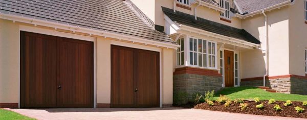 Single wooden Garador garage door - JB Garage Doors