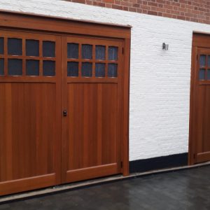 Single wooden garage door 3 - JB Garage Doors