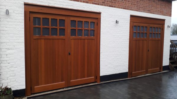 Single wooden garage door 3 - JB Garage Doors