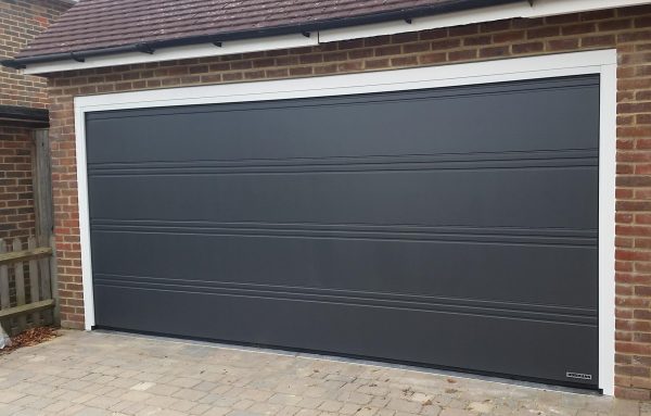 Single grey garage door FAQs - JB Garage Doors