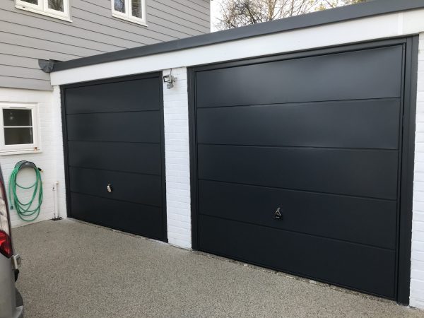 Double black garage door services - JB Garage Doors