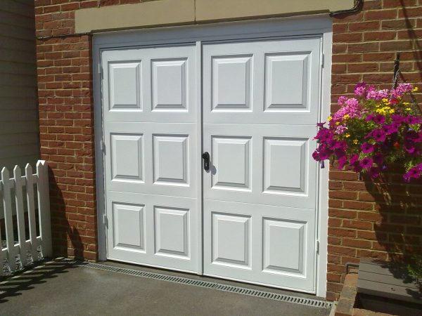 Single white garage door FAQs - JB Garage Doors