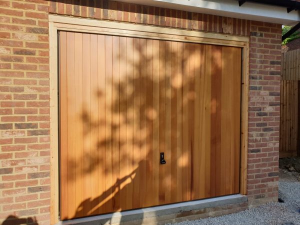 Single wooden garage door 3 - JB Garage Doors