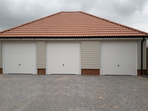 triple garage doors