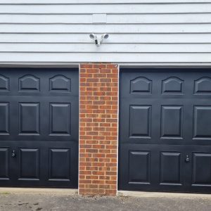 double steel up an over garage doors