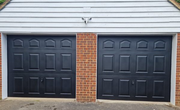 double steel up an over garage doors