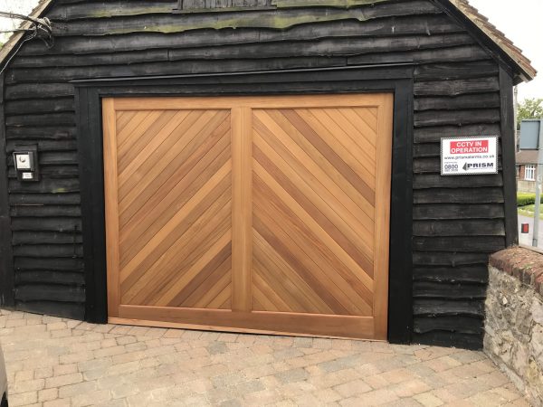 Cedar doors